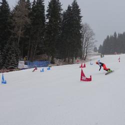 Ve snowboardingu obsadila v paralelním obřím slalomu Karolína Hrůšová krásné 5. místo.