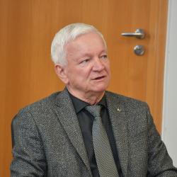 Předseda České unie sportu v Jihočeském kraji František Vavroch.