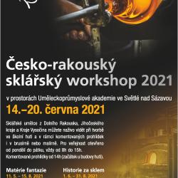 Česko-rakouský sklářský workshop 2021
