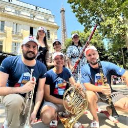 Jihočeská filharmonie oslnila na olympiádě v Paříži.