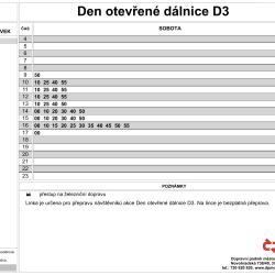 Den otevřených dveří na dálnici D3