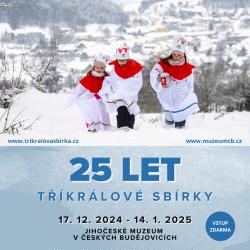 25 let Tříkrálové sbírky – nová výstava Jihočeského muzea.