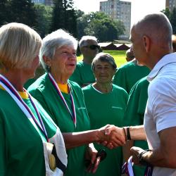 Areál českobudějovického Sportovního klubu policie se v úterý 17. června opět proměnil v místo plné radosti z pohybu a přátelského setkávání seniorů z celého Jihočeského kraje. Konal se zde již 11. ročník sportovních her seniorů Jihočeského kraje. 