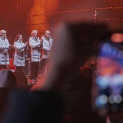Českobudějovické Výstaviště ožilo olympijskou atmosférou. Foto: Václav Pancer, ČTK.