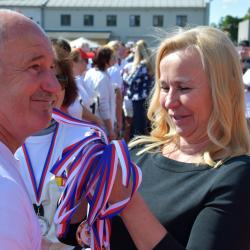 Radost z pohybu a zdravé soupeření ovládly 12. Sportovní hry seniorů.