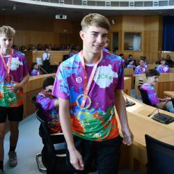 Jihočeský kraj poděkoval mladým olympionikům za skvělou reprezentaci. Z Prahy přivezli 31 medailí.