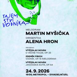 Čekání je u konce. Jihočeská filharmonie vstupuje do své 46. koncertní sezóny. Slavnostní zahajovací koncert se uskuteční ve čtvrtek 24. září od 19 hodin v divadelním sále Metropolu a ponese výraznou jihočeskou stopu. Pod taktovkou šéfdirigentky Aleny Hron zazní hudba Vítězslava Nováka a Zdeňka Fibicha a v roli vypravěče se představí herec Martin Myšička.