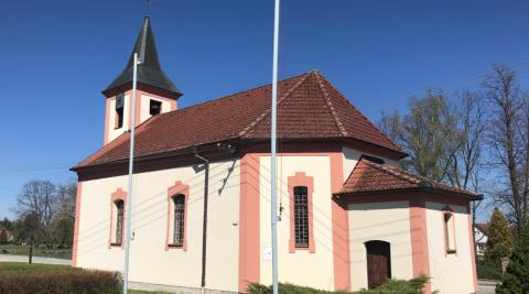 Cepská kaple sv. Jana Křtitele.