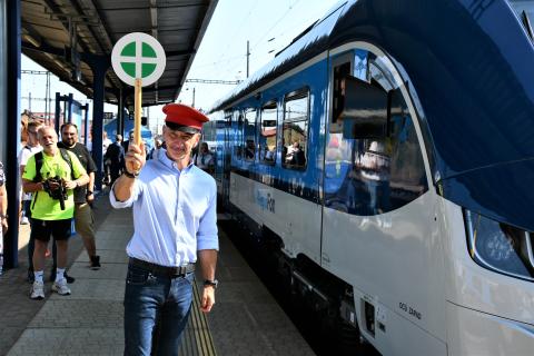 Vyšší kvalita cestování na jih Čech. České dráhy nasadí lepší vozy na rychlíky do Českých Budějovic.