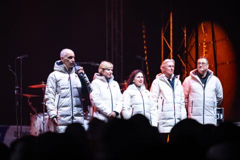 Českobudějovické Výstaviště ožilo olympijskou atmosférou. Foto: Léa Decroix, ČOV.