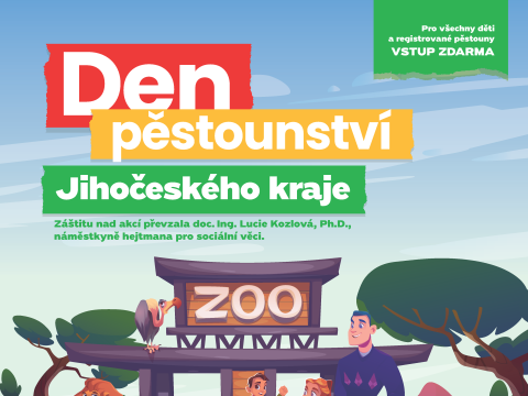 Jihočeský kraj zve na Den pěstounství 2026. Přijďte poznat příběhy lidí, kteří dávají dětem nový domov.