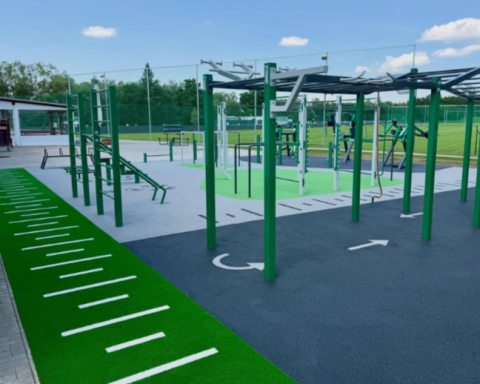 Součástí proměny areálu je také nové workoutové hřiště za více než tři miliony korun. 