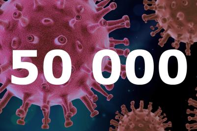 Celkový počet potvrzených případů nákazy COVID-19 v Jihočeském kraji dnešním dnem přesáhl hranici padesáti tisíc.